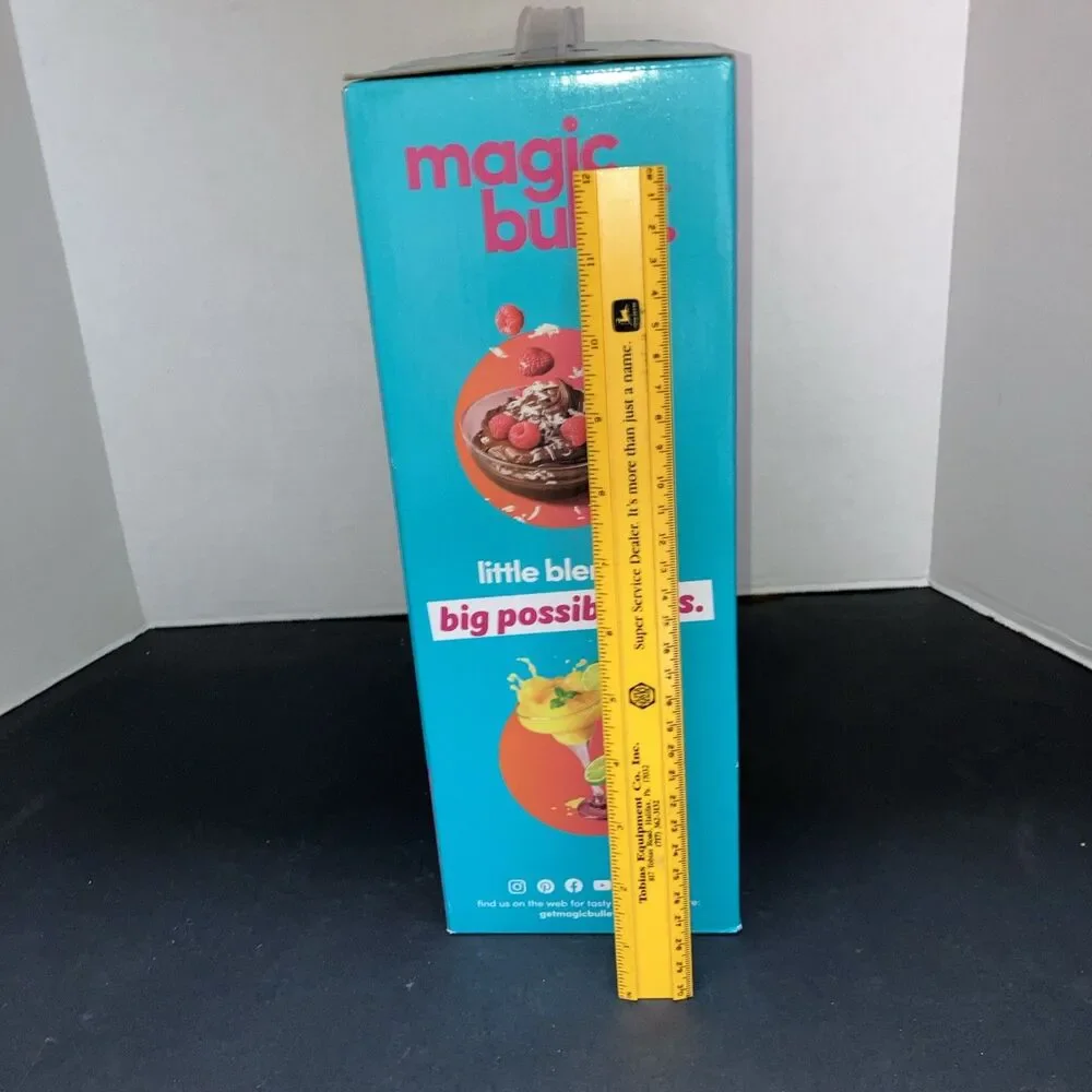 Magic Bullet® Personal Compact Blender 16oz Tall Cup 250W Motor NOB